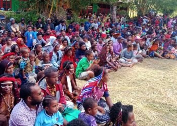 Umat Berbagai Denomenasi Gereja Rayakan HUT –PI ke- 67 Jayawijaya di Minimo