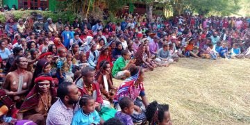 Umat Berbagai Denomenasi Gereja Rayakan HUT –PI ke- 67 Jayawijaya di Minimo