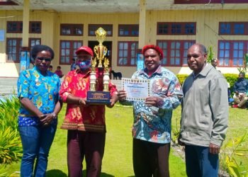 Kampung Pobiatma Meraih Piagam Penghargaan dari Pemda Jayawijaya