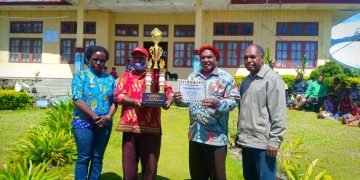 Kampung Pobiatma Meraih Piagam Penghargaan dari Pemda Jayawijaya