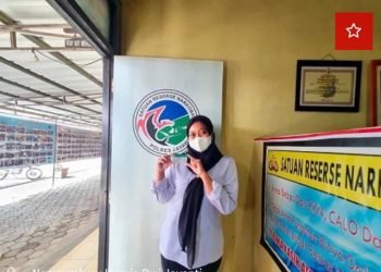 Polwan Ini Ajak Masyarakat Segera Daftar JKN-KIS