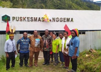Bupati Yahukimo Resmikan Gedung Baru Puskesmas Panggema