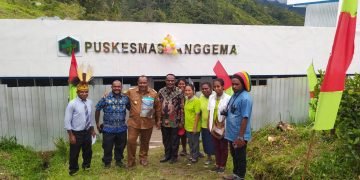 Bupati Yahukimo Resmikan Gedung Baru Puskesmas Panggema