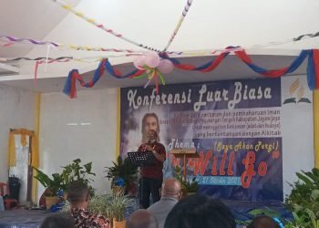 Wabup Jayawijaya Hadiri Konferensi Luar Biasa GMAHK Peguteng di Wamena