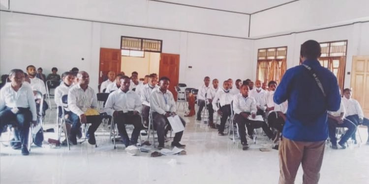 KBK-IPLOM Yahukimo Kota Study Jayapura Terima Anggota Baru