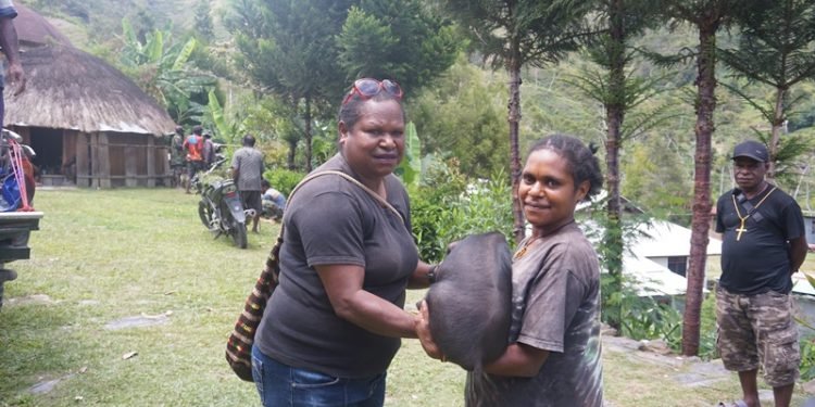 266 Ekor Bibit Ternak Babi Diserahkan Kepada Masyarakat Peternak di Tolikara