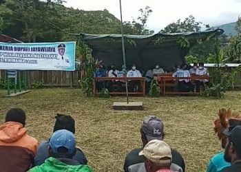 Kunjungi Distrik Maima, Bupati Jayawijaya Terima Sejumlah Aspirasi  