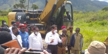 Bupati Jayawijaya Sebut Pembangunan Jalan di Distrik Maima Bukan Proyek