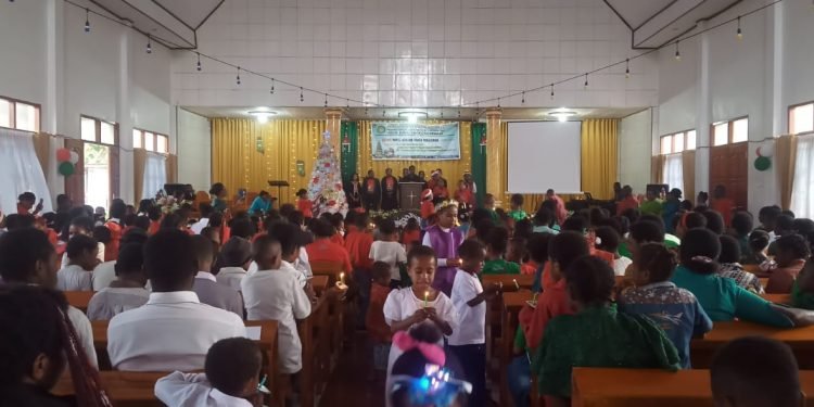 Komisi Anak dan Remaja GIDI Klasis Baliem Rayakan Natal Bersama