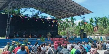 Natal KNPB di Hari HAM Berlangsung di Bawah Tekanan Polisi