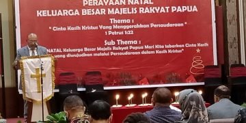MRP Rayakan Natal Secara Sederhana Karena Sebagian OAP Sedang Alami Kekerasan
