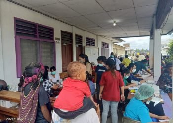 Warga Yahukimo Terserang Campak Rubella