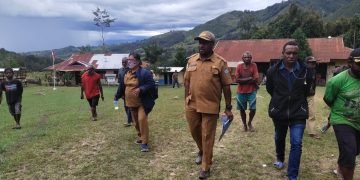 Dinkes Jayawijaya Tinjau Lokasi Pembangunan Puskesmas Distrik Ibele