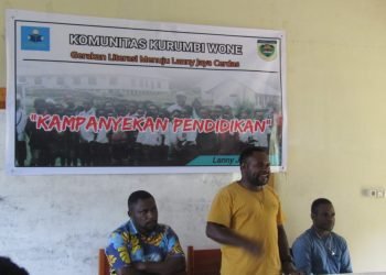 Komunitas Kurumbi Wone Gelar Kampanye Pendidikan di Lanny Jaya