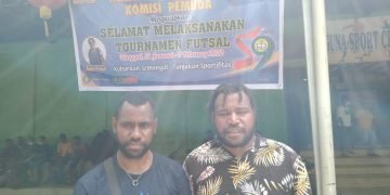 Menyongsong HUT GIDI  Ke – 59, Pemuda Klasis Port Numbay Gelar Turnamen Futsal 