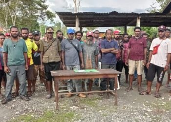 Terima Sepihak, Ikatan Siep Asso di Yahukimo Menolak Bantuan Ternak Babi Dari Satgas Chartenz