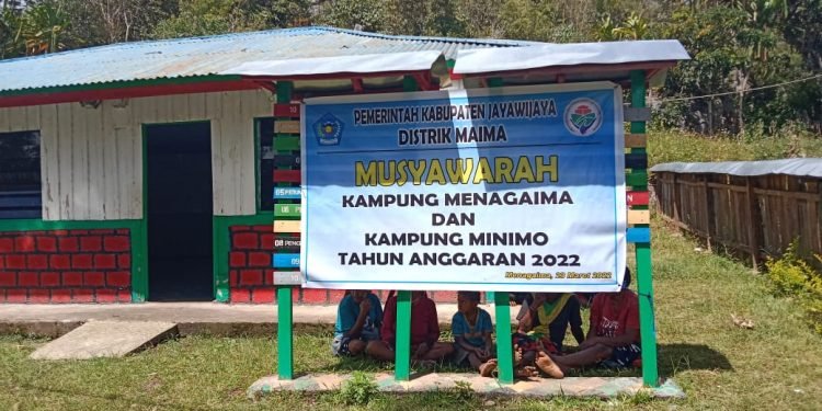 Gelar Muskam, Kepala Distrik Maima Tegaskan Agar Dana Kampung Dimanfaatkan Sebaik Mungkin