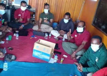 JW  Noken Wamena, Dibekali Teknik Liputan Fokus Isu Vaksinasi Covid-19