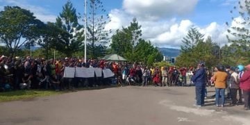 Kunjungan Komisi II DPR-RI di Wamena Disambut Aspirasi Tolak Pemekaran DOB Papua