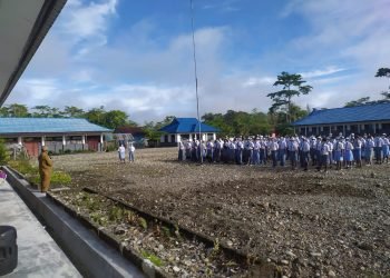 Sebanyak 147 Siswa SMA Negeri 1 Dekai Mengikuti UAS