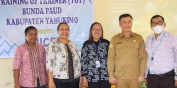 Bunda PAUD Kabupaten Yahukimo Gelar Training Bagi Grur-Guru PAUD