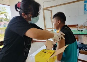 Puskesmas Dekai Kota Gelar Vaksinasi Dosis Tiga