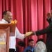 Hadiri HUT Kingmi,  Bupati Yahukimo Bantu Rp. 100  Juta