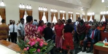 Gereja Kingmi Jemaat Imanuel Dekai Lakukan Aksi 5 Menit Untuk Suru-Suru