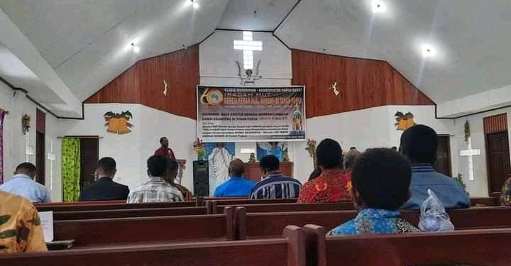 Peringati 60 Tahun Kingmi, Klasis Manokwari Lakukan Sertijab Definitif