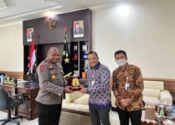 Pertemuan antara tim BPJS dan Kapolda Papua - Dok. BPJS