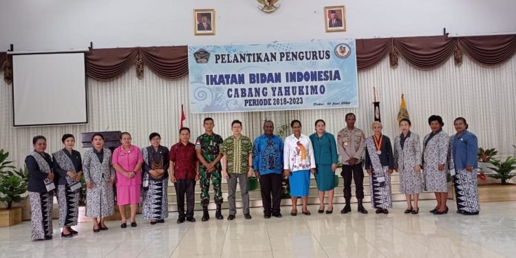 Ketua dan Pengurus IBI Cabang Yahukimo Resmi Dilantik