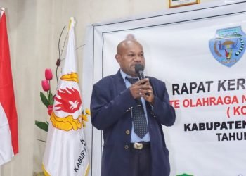 Rakerda KONI Kabupaten Tolikara Tahun 2022 Berlangsung Sukses