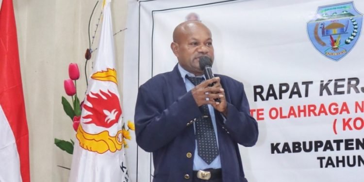 Rakerda KONI Kabupaten Tolikara Tahun 2022 Berlangsung Sukses