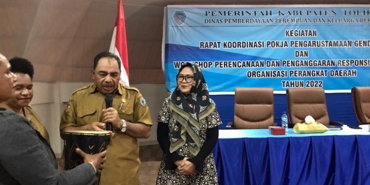 Bupati Tolikara: Keadilan Gender Merupakan Tanggung Jawab Bersama