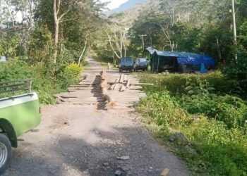 Swadaya Sopir Trayek, Bangun Jembatan Penghubung Wamena – Kurima di Distrik Asotipo