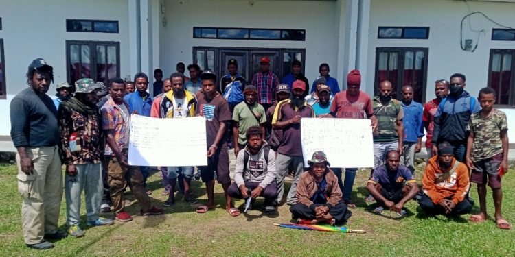 Masyarakat Distrik Walesi Tolak Wacana Pembangunan Kantor Gubernur di Wilayah Tanah Adat Mereka