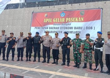 687 Personil Gabungan Disiapkan Amankan Pengumuman DOB di Jayawijaya