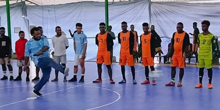 Buka Turnamen Futsal, Lao Mohi Ajak Pemuda GIDI Jalin Persaudaraan