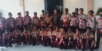 Peserta Jamnas XI Kwarcab Yahukimo Bertolak ke Jakarta Timur