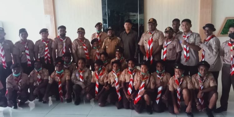 Peserta Jamnas XI Kwarcab Yahukimo Bertolak ke Jakarta Timur