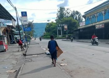  “Anak Jalanan” di Kompleks Polres Jayawijaya Disoroti