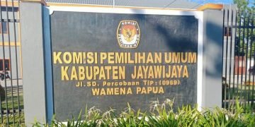 Kantor KPU Jayawijaya di Wamena - JW Noken