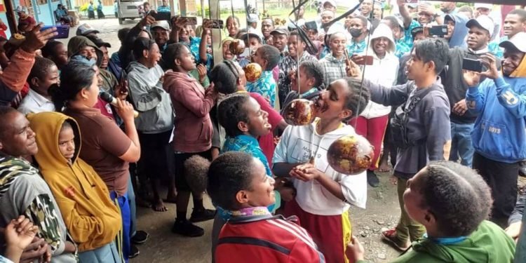 Meriahkan HUT RI, SMA Kristen Wamena Gelar Lomba