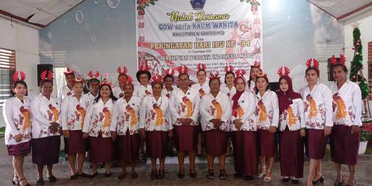 Pengurus Gabungan Organisasi Wanita Kabupaten Yahukimo
