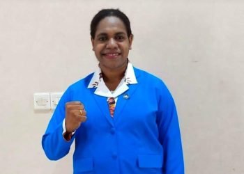 Ketua Gabungan Organisasi Wanita Kabupaten Yahukimo, Dorce L Miram