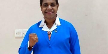 Ketua Gabungan Organisasi Wanita Kabupaten Yahukimo, Dorce L Miram