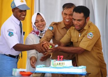 SMAN 1 Dekai Yahukimo Rayakan HUT Ke-17 Tahun