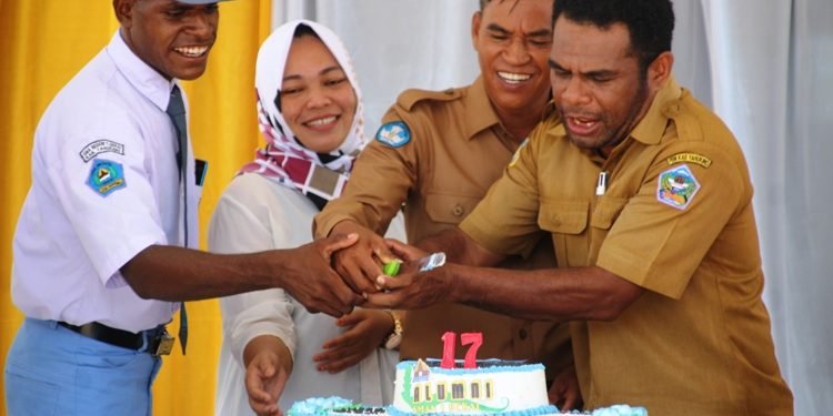 SMAN 1 Dekai Yahukimo Rayakan HUT Ke-17 Tahun