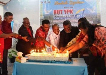 PAUD,SD, dan SMP YPK Metanoia Dekai Gelar Ibadah Syukur HUT YPK Ke-61