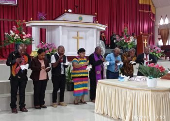 Gereja Kingmi Jemaat Imanuel Dekai Rayakan HUT Ke-61